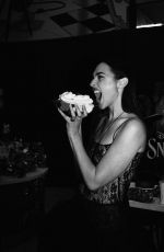 GAL GADOT Prepares for Snow White Premiere in Hollywood 03/15/2025