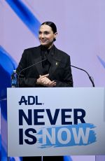 GAL GADOT Receives International Leadership Award at ADL Never is Now Summit in New York City 03/04/2025