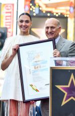 GAL GADOT Receives Star on Hollywood Walk of Fame in Hollywood 03/18/2025