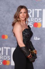 GEMMA ATKINSON at 2025 BRIT Awards in London 03/01/2025