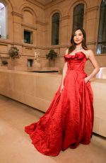GEMMA CHAN at Le Grand Diner du Louvre in Paris 03/04/2025