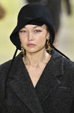 GIGI HADID Walks Runway at Miu Miu Fall Winter 2025/2026 Show in Paris 03/11/2025