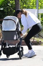 GISELE BUNDCHEN Out with Her Baby and Dogs in Miami Beach 03/18/2025