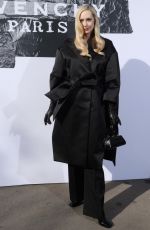 GWENDOLIN CHRISTIE at Givenchy Fall RTW 2025 Fashion Show at Paris Fashion Week 03/07/2025
