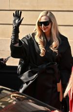 GWENDOLIN CHRISTIE at Givenchy Fall RTW 2025 Fashion Show at Paris Fashion Week 03/07/2025