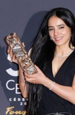 HAFSIA HERZI Winner of Best Actress Cesar Award at 50th Cesar Film Awards in Paris 02/28/2025