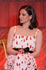 HAILEE STEINFELD at Sinners Press Conference at Four Seasons Hotel in Mexico City 03/25/2025