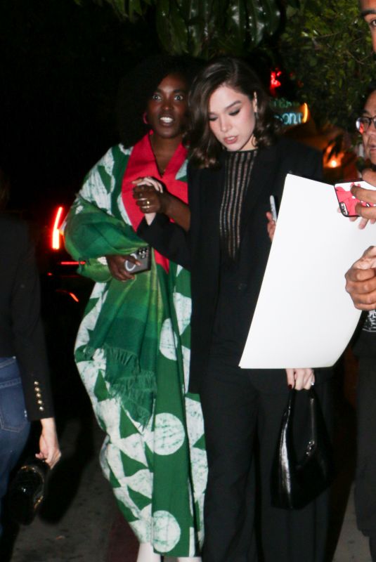 HAILEE STEINFELD Leaves Chateau Marmont in West Hollywood 03/13/2025