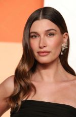 HAILEY BIEBER at 2025 Vanity Fair Oscar Party in Beverly Hills 03/02/2025