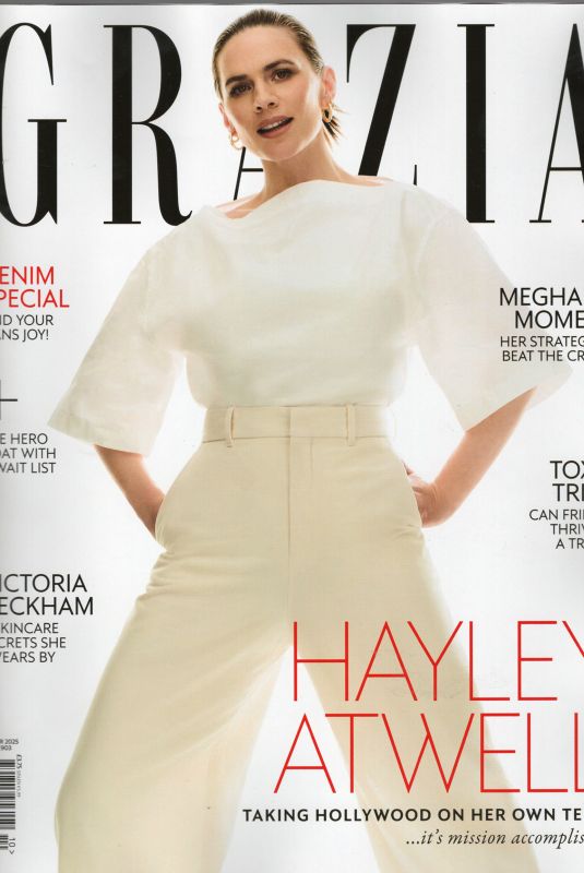 HAYLEY ATWELL in Grazia Magazine, March 2025