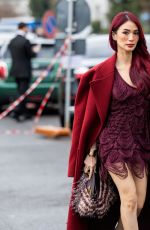 HEART EVANGELISTA at Ferragamo Autumn-Winter 2025 Show at Milan Fashion Week 03/01/2025