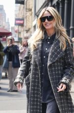 HEIDI KLUM Out and About in New York City 03/26/2025