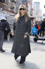 HEIDI KLUM Out and About in New York City 03/26/2025