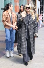 HEIDI KLUM Out and About in New York City 03/26/2025