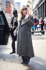 HEIDI KLUM Out and About in New York City 03/26/2025