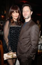 HELENA CHRISTENSEN at Balmain & Olivier Rousteing Intimate Dinner at Monsieur in New York City 03/27/2025