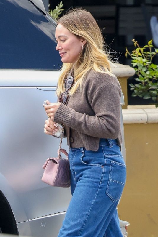 HILARY DUFF Out and About in Studio City 03/28/0025