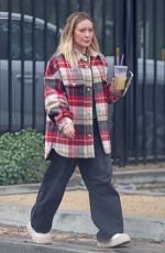 HILARY DUFF Out Running Errands in Studio City 03/14/2025