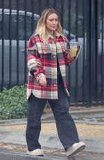 HILARY DUFF Out Running Errands in Studio City 03/14/2025