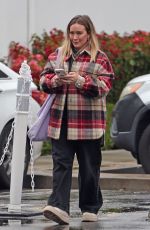 HILARY DUFF Out Running Errands in Studio City 03/14/2025