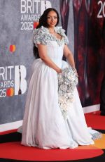 JADE THIRLWALL at 2025 BRIT Awards in London 03/01/2025