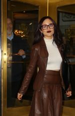 JENNA ORTEGA Arrives at Late Show With Stephen Colbert in New York 03/12/2025