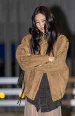 JENNIE KIM Leaves Incheon International Airport in Incheon 02/28/2025