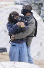 JENNIFER GARNER and Ben Affleck Enjoying a Paintball Day 03/02/2025