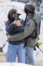 JENNIFER GARNER and Ben Affleck Enjoying a Paintball Day 03/02/2025