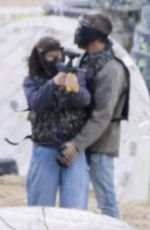 JENNIFER GARNER and Ben Affleck Enjoying a Paintball Day 03/02/2025