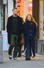 JENNIFER LAWRENCE and Cooke Maroney Out for First Time Since Giving Birth to Her Second Child in New York City 03/16/2025