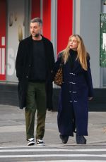 JENNIFER LAWRENCE and Cooke Maroney Out for First Time Since Giving Birth to Her Second Child in New York City 03/16/2025