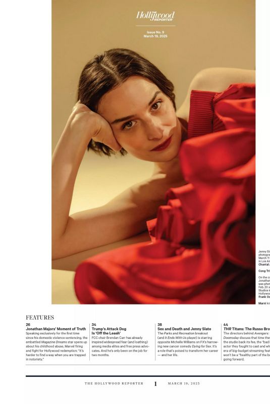 JENNY SLATE in The Hollywood Reporter, March 2025