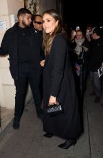 JESSICA ALBA Arrives at Frame Dinner at Paris Fashion Week 03/08/2025