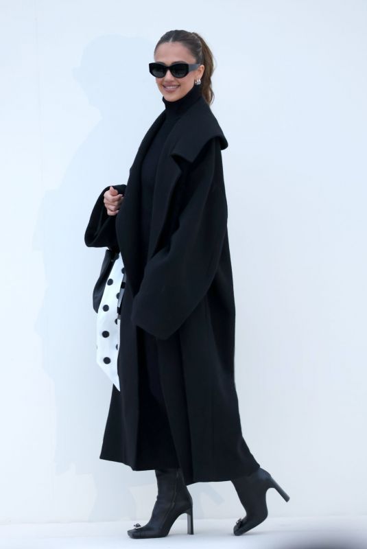 JESSICA ALBA at Balenciaga Womenswear F/W 25/26 Show at Paris Fashion Week 03/09/2025