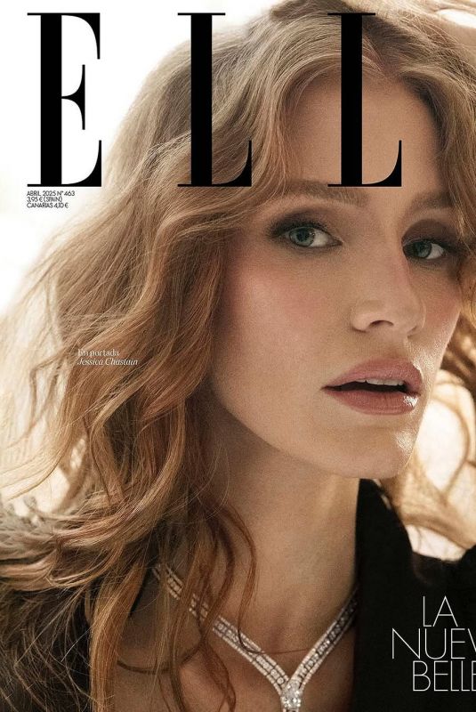 JESSICA CHASTAIN for Elle Spain, April 2025