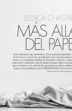 JESSICA CHASTAIN in Elle Spain, April 2025
