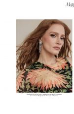 JESSICA CHASTAIN in Elle Spain, April 2025