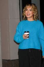 JOANNA JOJO LEVESQUE Leaves CBS Studios in New York City 03/28/2025