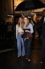 JOEY and HUNTER KING at Miu Miu Dinner Party in Paris 03/11/2025