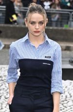JOEY and HUNTER KING at Miu Miu Fall/Winter 2025-2026 Show at Paris Fashion Week in Paris 03/11/2025