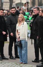 JOEY and HUNTER KING at Miu Miu Fall/Winter 2025-2026 Show at Paris Fashion Week in Paris 03/11/2025