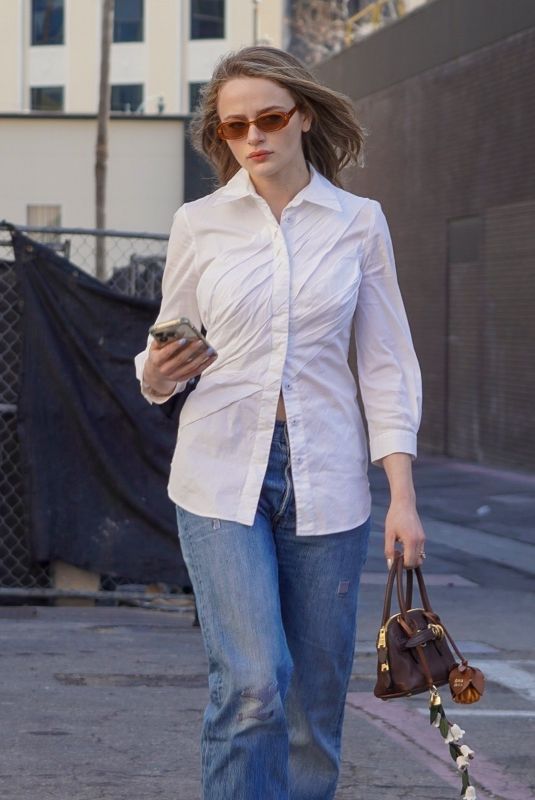 JOEY KING Heading to a Meeting in Beverly Hills 02/28/2025