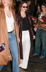 JOEY KING Leaves Her Hotel in Paris 03/09/2025
