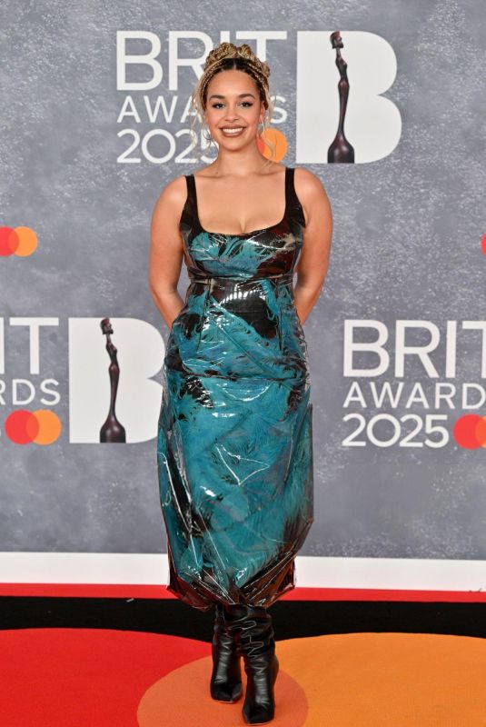 JORJA SMITH at 2025 BRIT Awards in London 03/01/2025