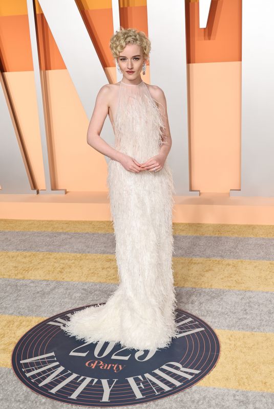 JULIA GARNER at 2025 Vanity Fair Oscar Party in Beverly Hills 03/02/2025