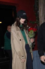 KAIA GERBER Leaves Another Performance of Her Play at Matrix Theatre in Los Angeles 03/03/2025