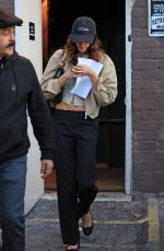 KAIA GERBER Leaves Her Last Performance of Evanston Salt Costs Climbing at Matrix Theatre in Los Angeles 03/09/2025