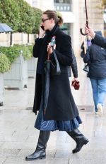 KARLIE KLOSS Leaves Ritz Hotel in Paris 03/10/2025
