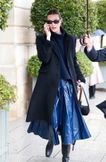 KARLIE KLOSS Leaves Ritz Hotel in Paris 03/10/2025
